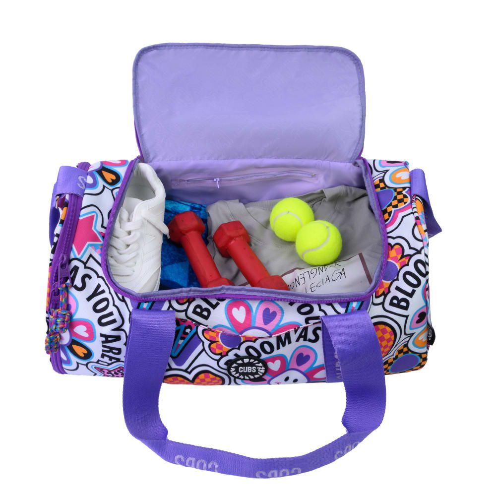Bloom as you are Large Duffel One Pocket