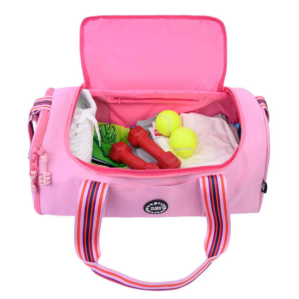 true Pink Large Duffle One side Pocket