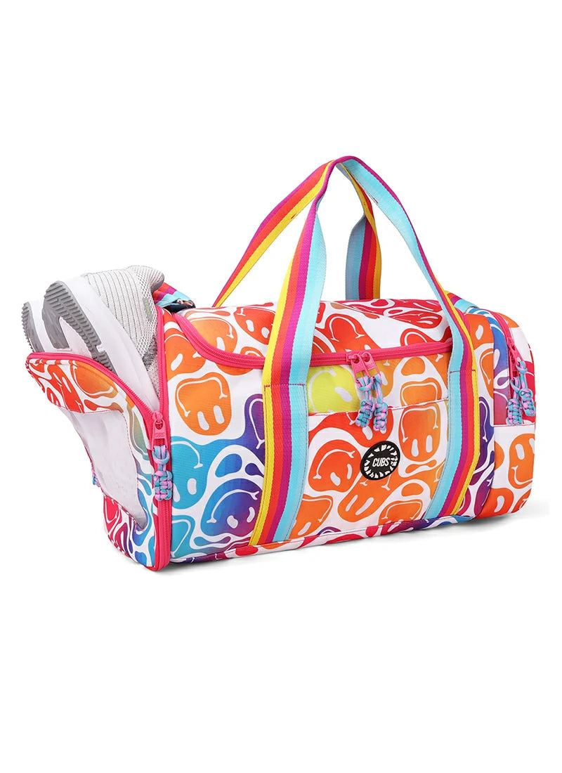 Goofy Smiles two side Pocket Large Duffel bag