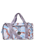 Baby Blue Tie Dye two side Pocket Large Duffel bag