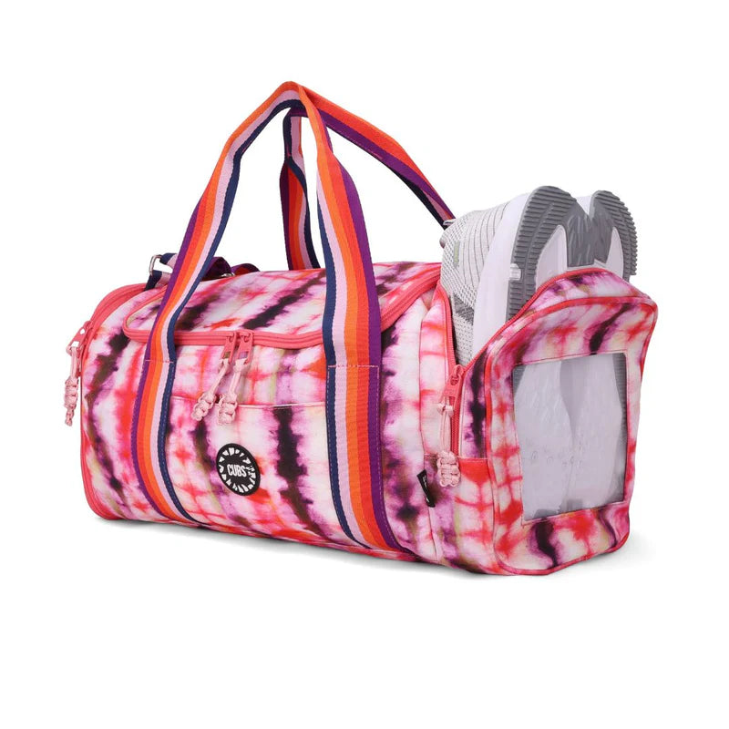 Tie Dye Art Large Duffel Bag - Two Side Pocket