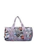 Grey Sports Medium Duffel Bag