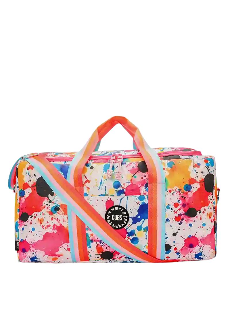 Splashing Paint Weekender Duffel Bag
