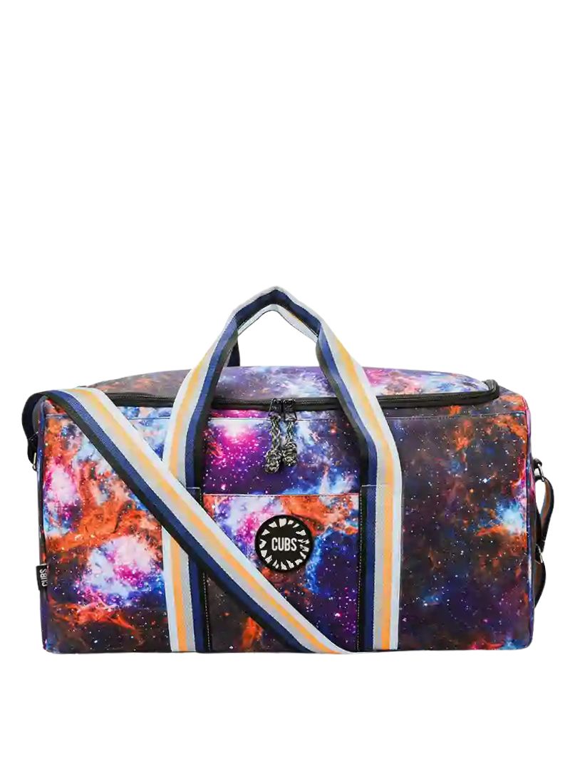 Purple Galaxy Weekender Duffel Bag