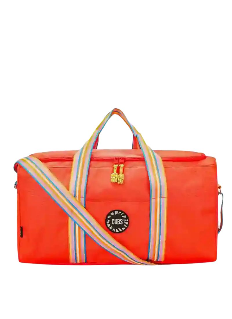 Peach Weekender Duffel Bag