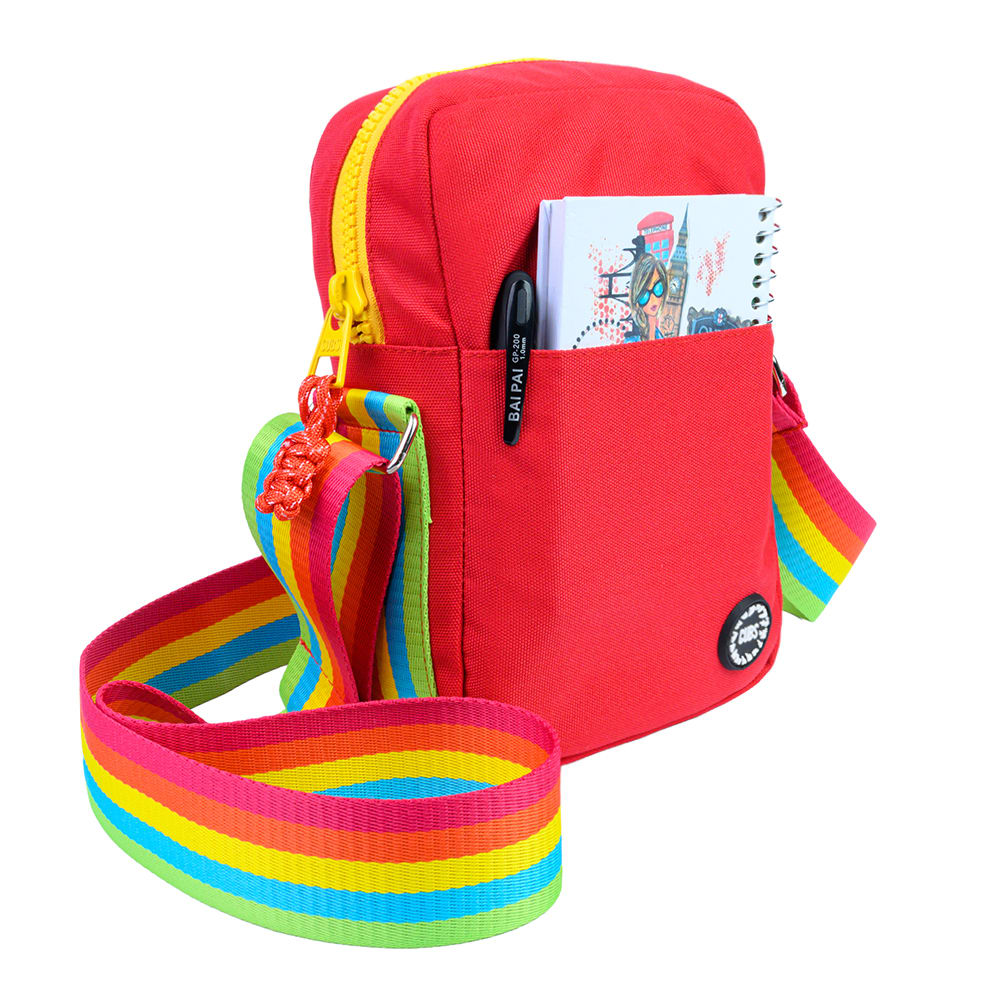 Dark Red Cross Body Bags