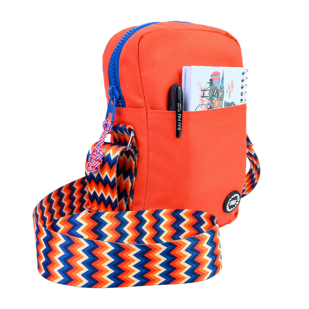 Red/Blue Cross Body Bag