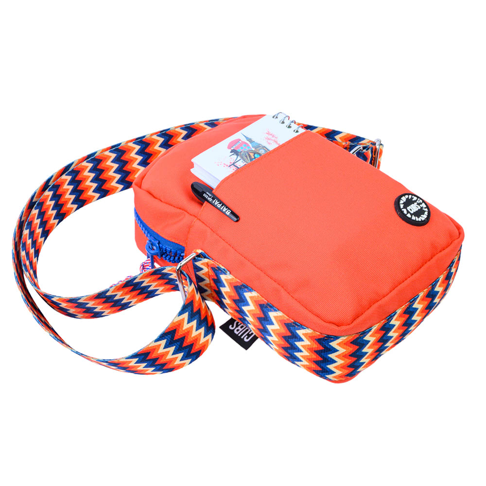 Red/Blue Cross Body Bag