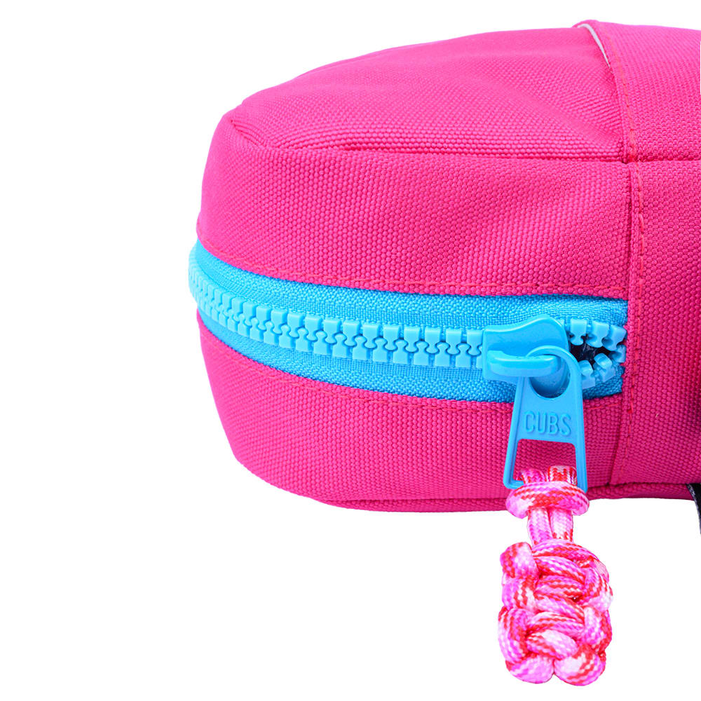 Fuchia/Baby Blue Cross Body Bag