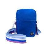 True Blue/Grey Crossbody Bag