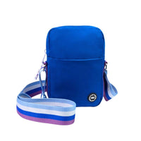 True Blue/Grey Cross Body Bag