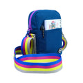 Navy/Purple Cross Body Bags