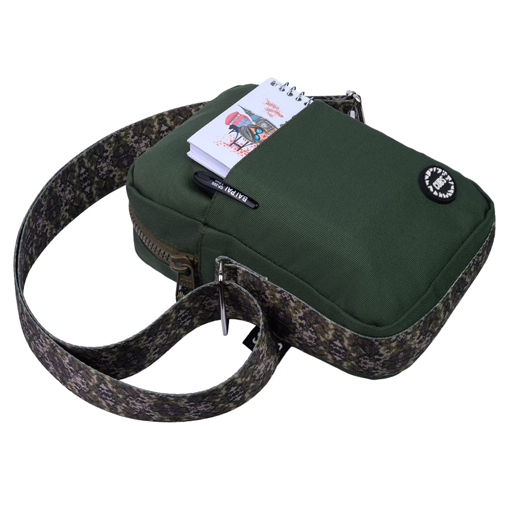Army Green Cross Body Bag