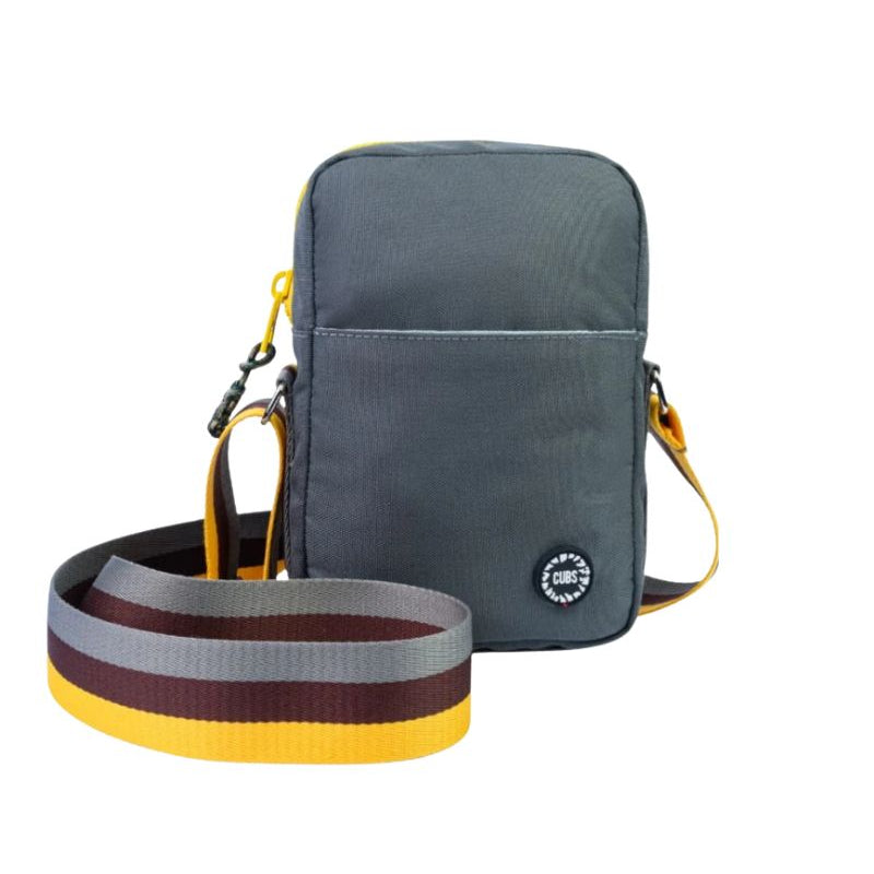 Army Green/Yellow Cross Body Bag