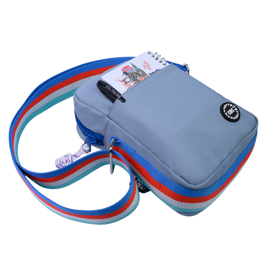Grey Cross Body Bag