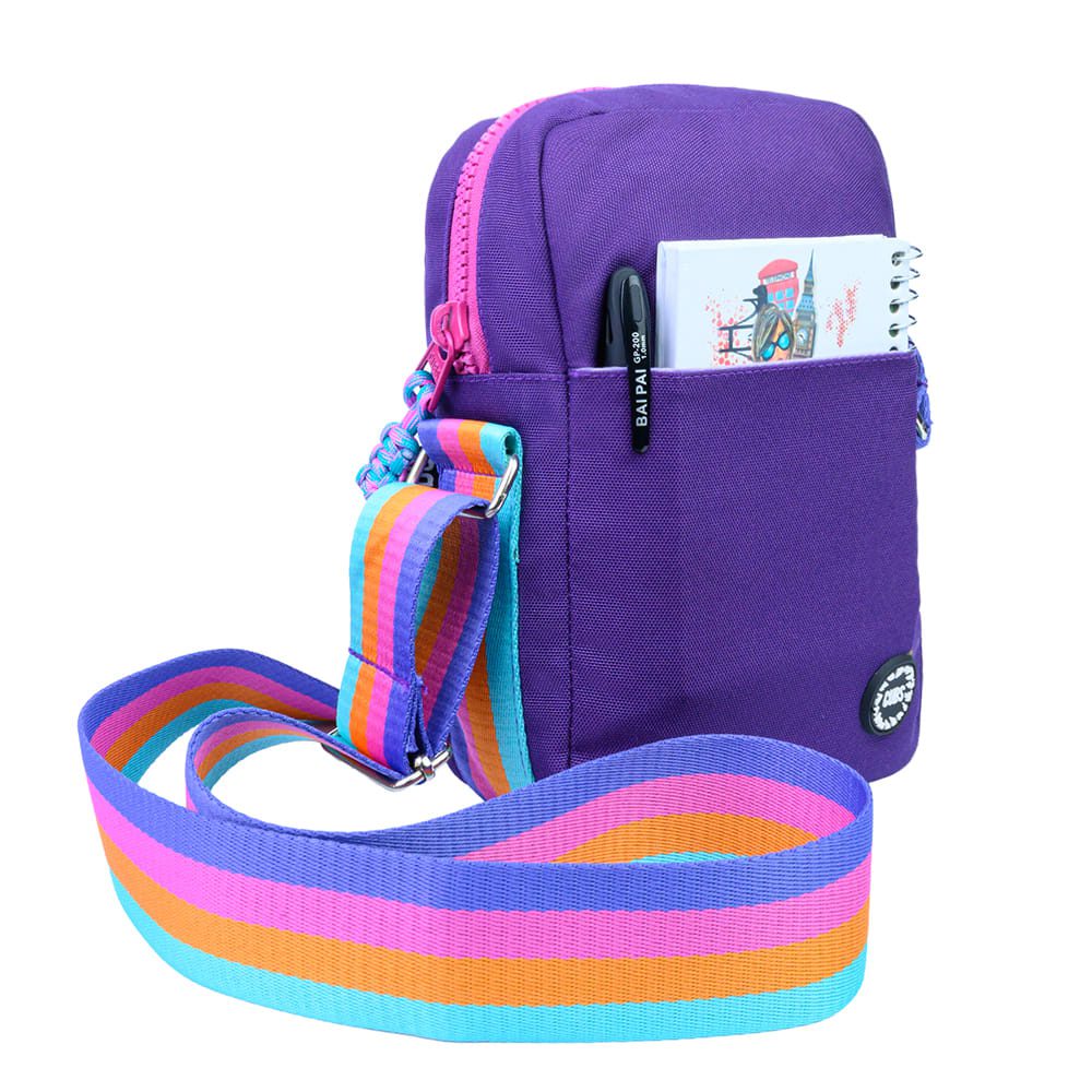 Purple Cross Body Bag