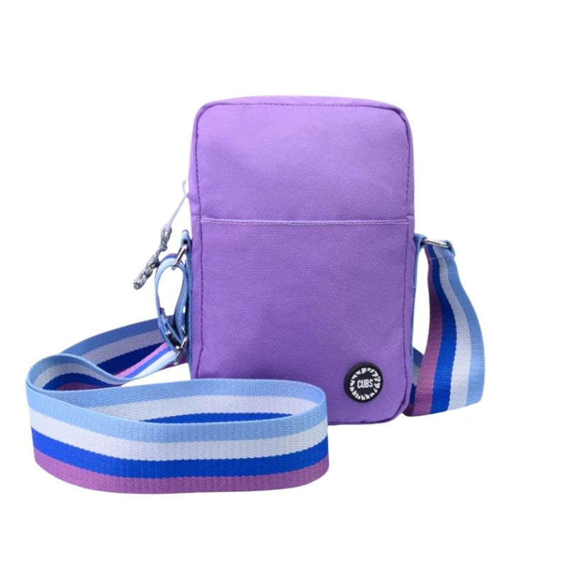 Lilac/grey Cross Body Bag