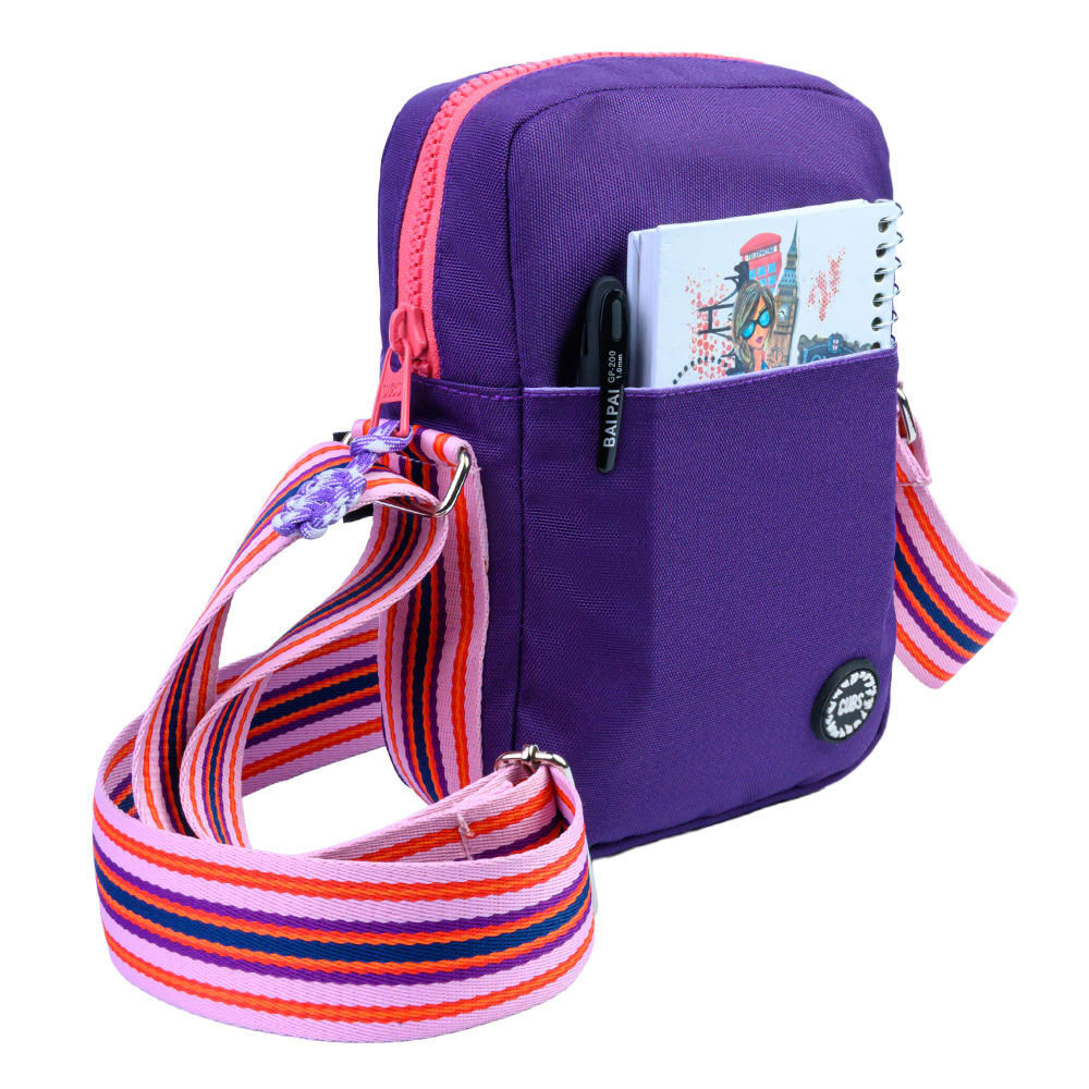 Purple/Fushia Cross Body Bag