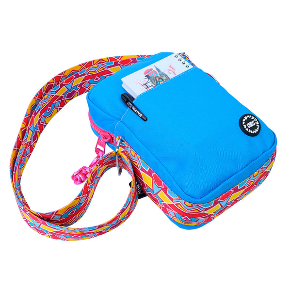 Blue/Pink Cross Body Bag