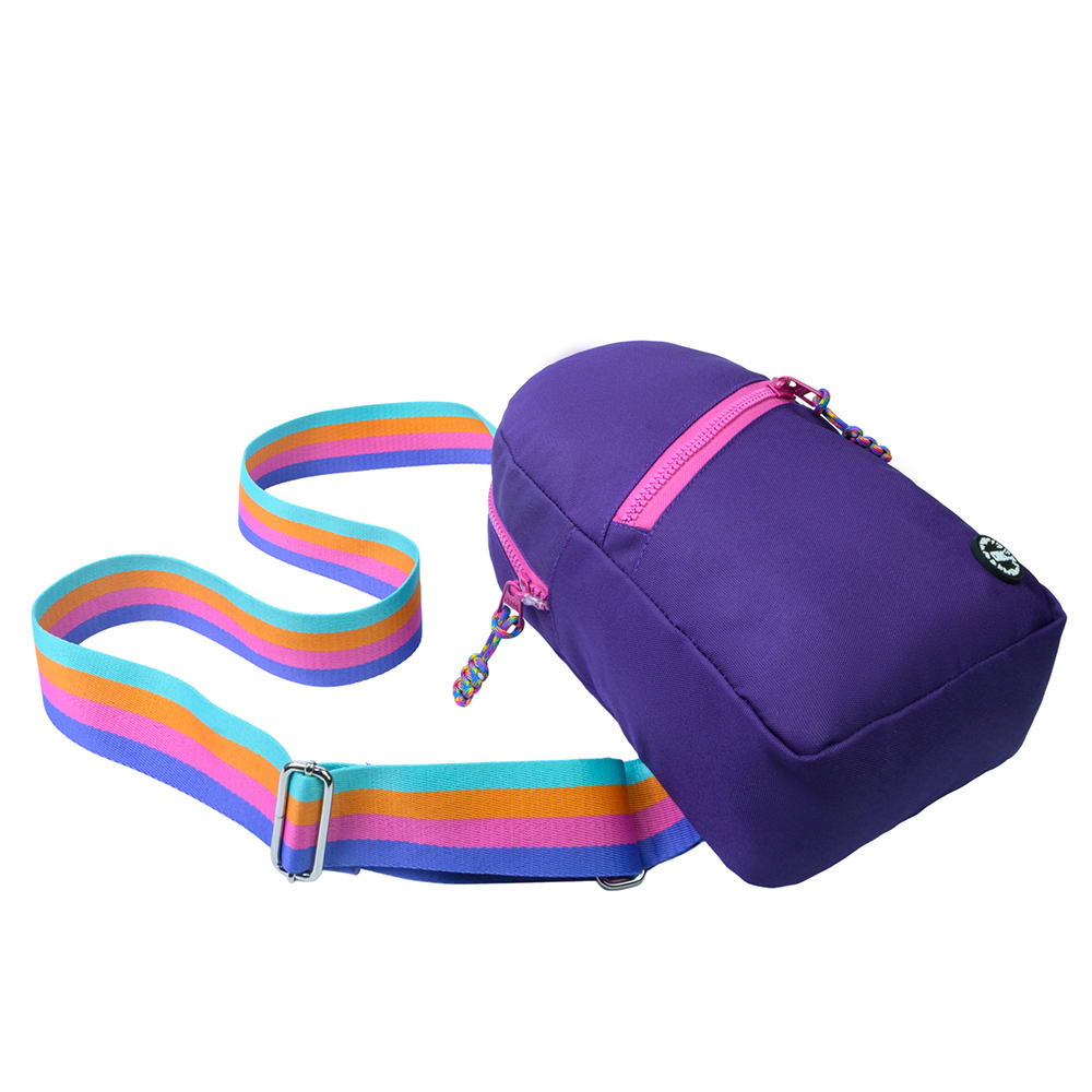 Purple Sling Front Zipper