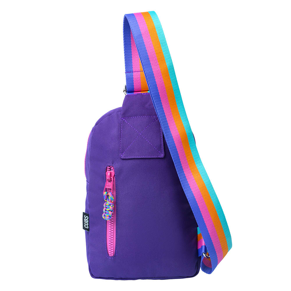 Purple Sling Front Zipper