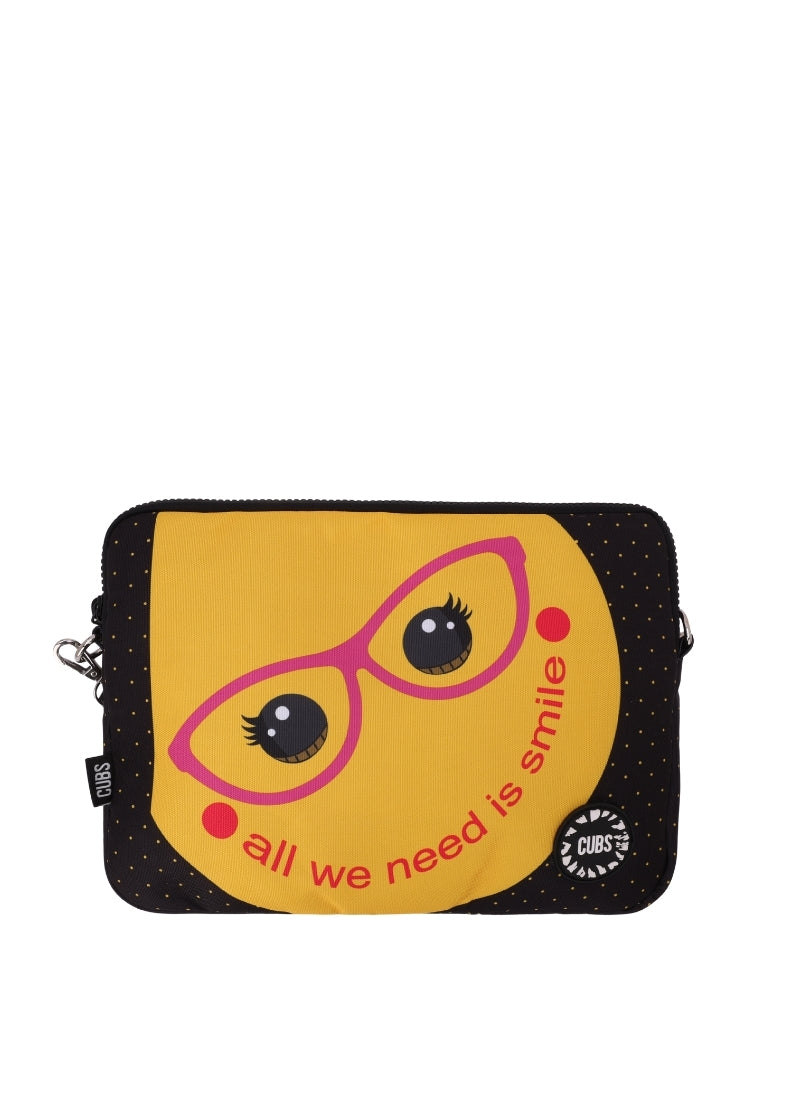 All We Need Is Smile Laptop Bag With Strap 15 Inch