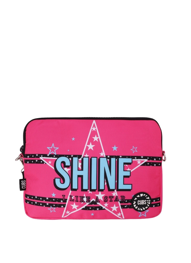 Shine like a star  Laptop Bag with strap 15 Inch