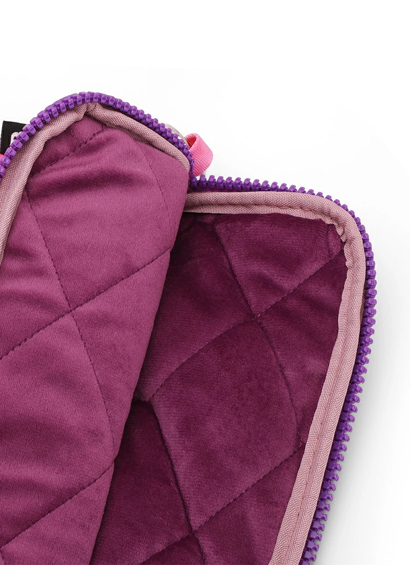 Pink Galaxy  Laptop Bag with strap 15 Inch