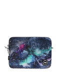 Grey Galaxy Laptop Bag With Strap 15 Inch