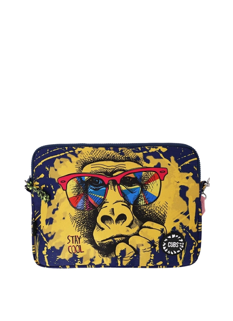 Grumpy Monkey Laptop Bag With Strap 15 Inch