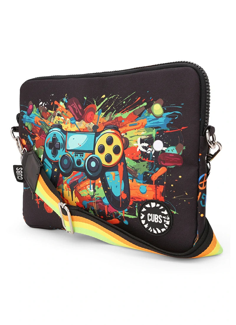 Game On Laptop Bag With Strap 15 Inch