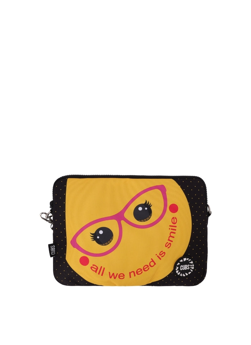 All We Need Is Smile Laptop Bag With Strap 13 Inch