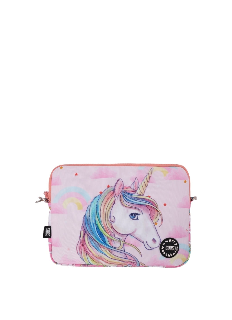 Rainbow Unicorn Laptop Bag With Strap 13 Inch