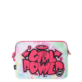 Girl Power Graffiti Tie Dye 13" Laptop Sleeve