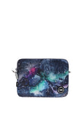 Grey Galaxy Laptop Bag With Strap 13 Inch