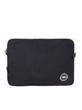 All Black Laptop Bag With Strap 15 Inch