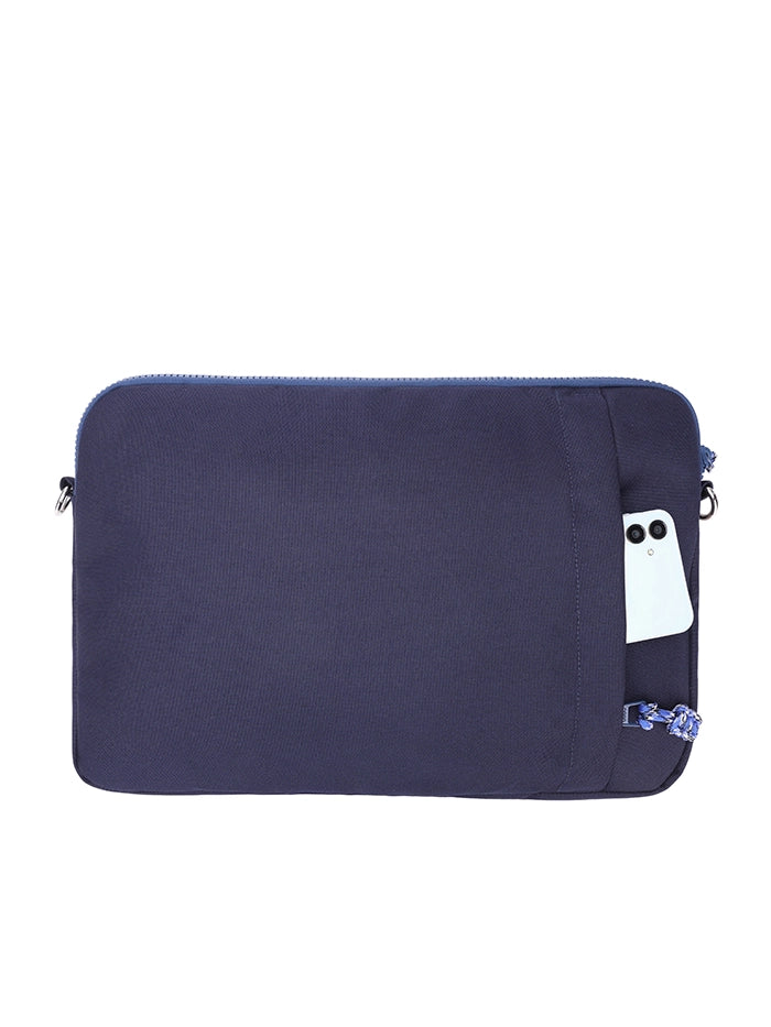 All Navy  Laptop Bag with strap 15 Inch