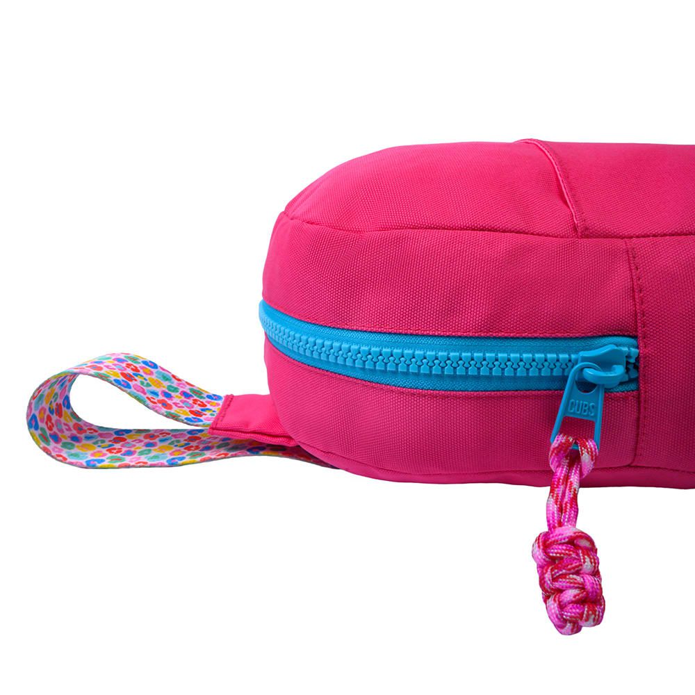 Hot Pink Sling Bag Front Pocket