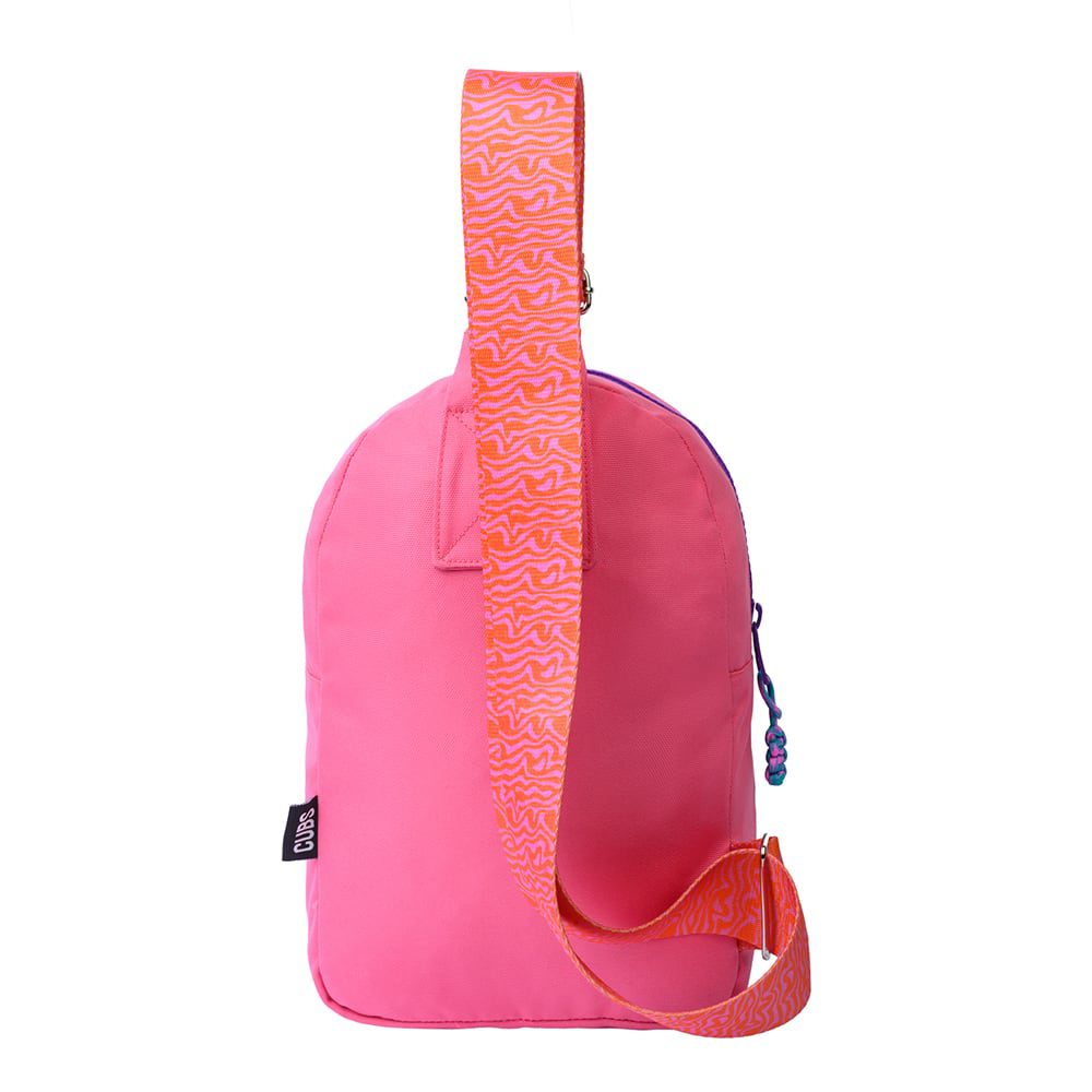 Pink Sling Bag Front Pocket