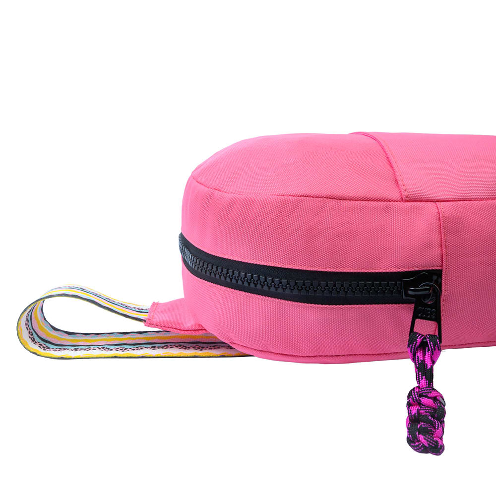 Pink/Black Sling Bag Front Pocket