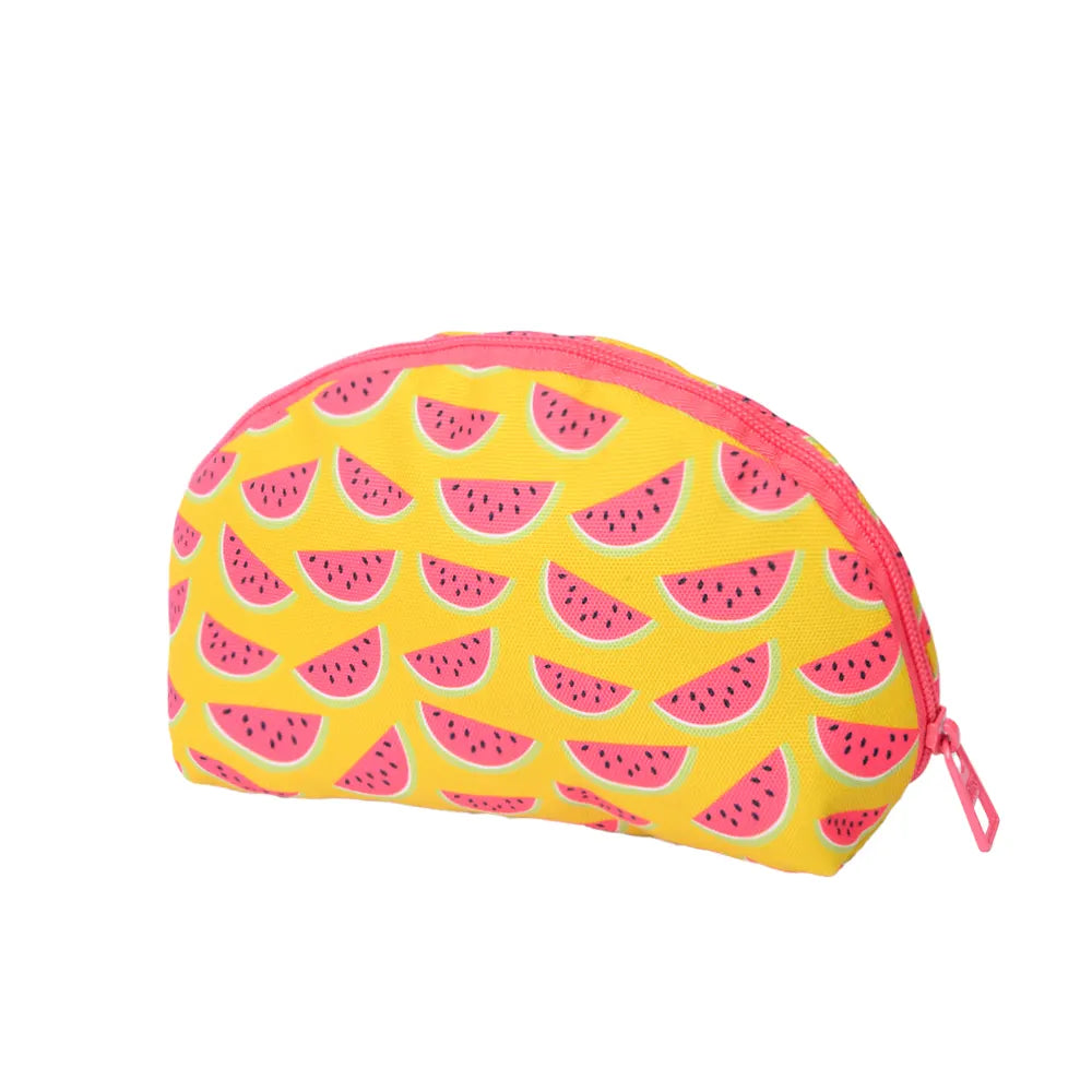 Sunglasses & Melons Make-Up Round Bags