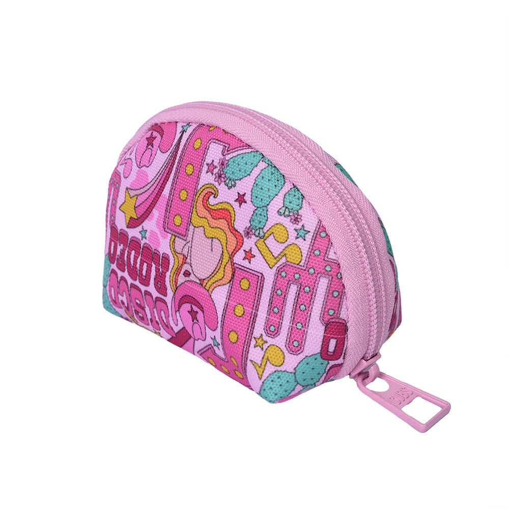 Disco Rodeo Make-Up Round Bags