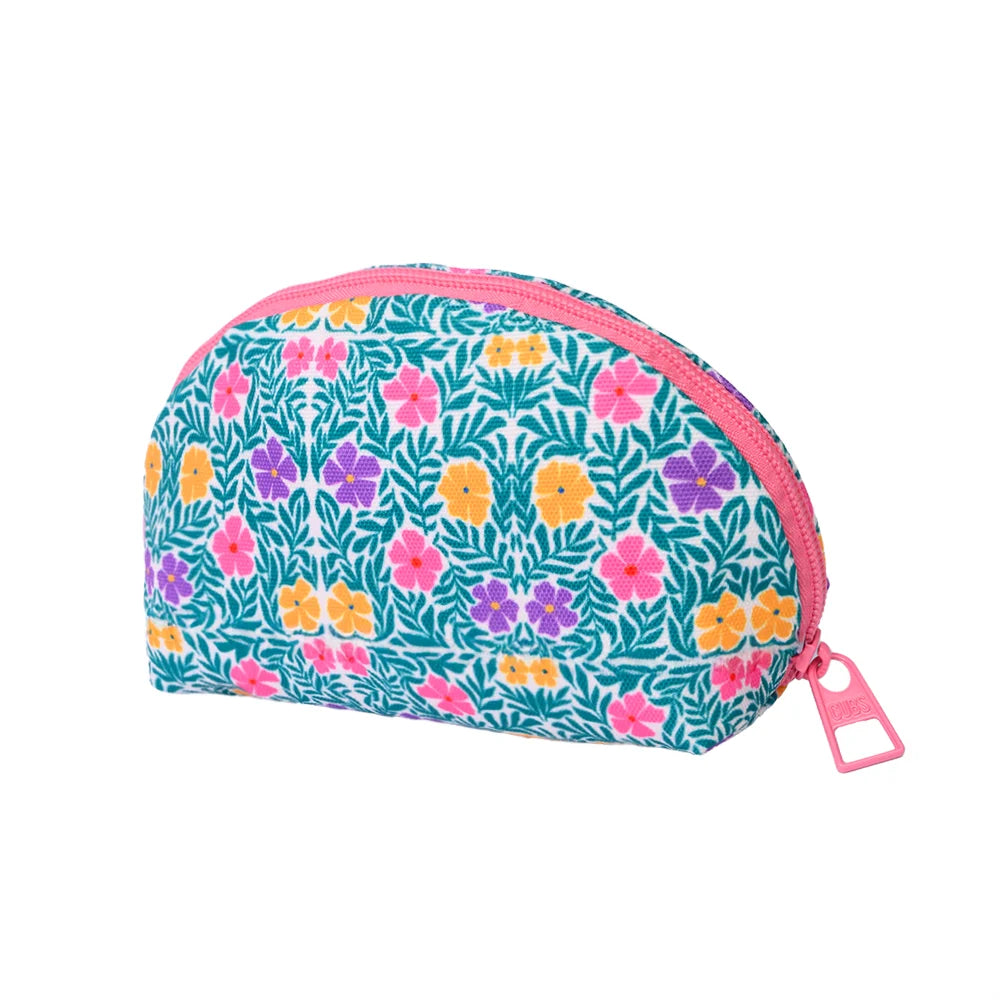 Flower Power Make-Up Round Bags