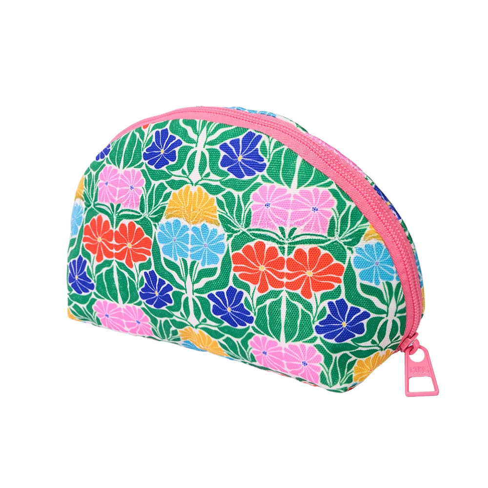 Flower Power Make-Up Round Bags