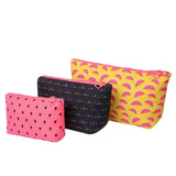 Sunglasses & Melons Box Make Up Sets Makeup Bag