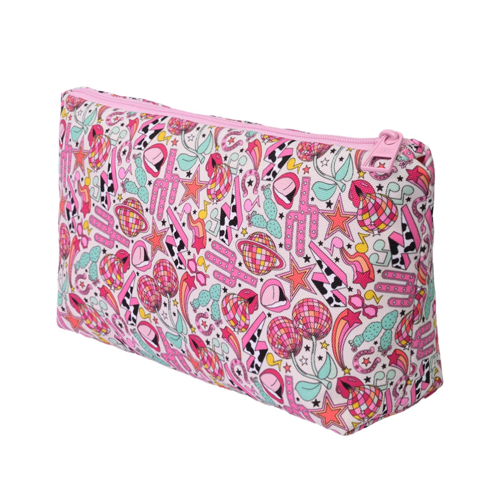 Disco Rodeo Make-Up Rectangular Bags