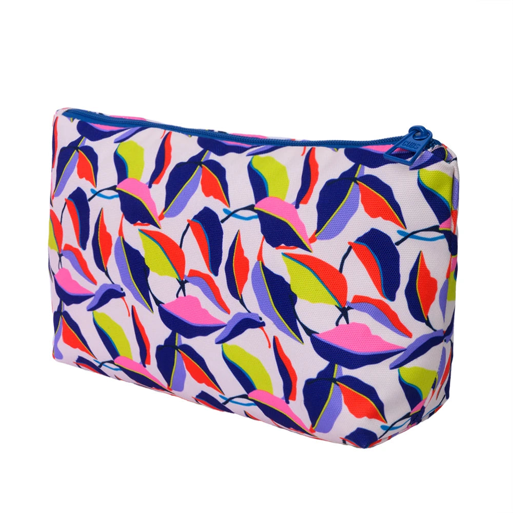 Retro Flowers Make-Up Rectangular Bags