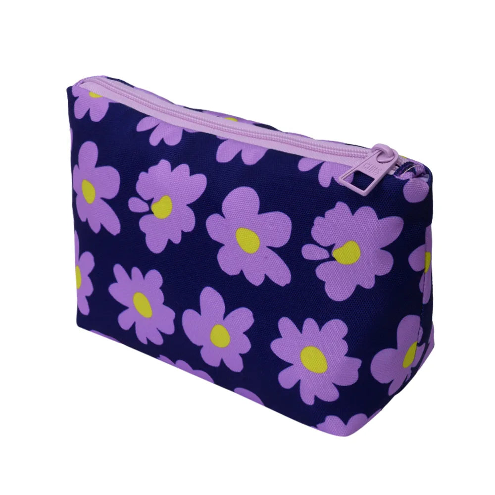 Lilac & Yellow Make-Up Rectangular Bags