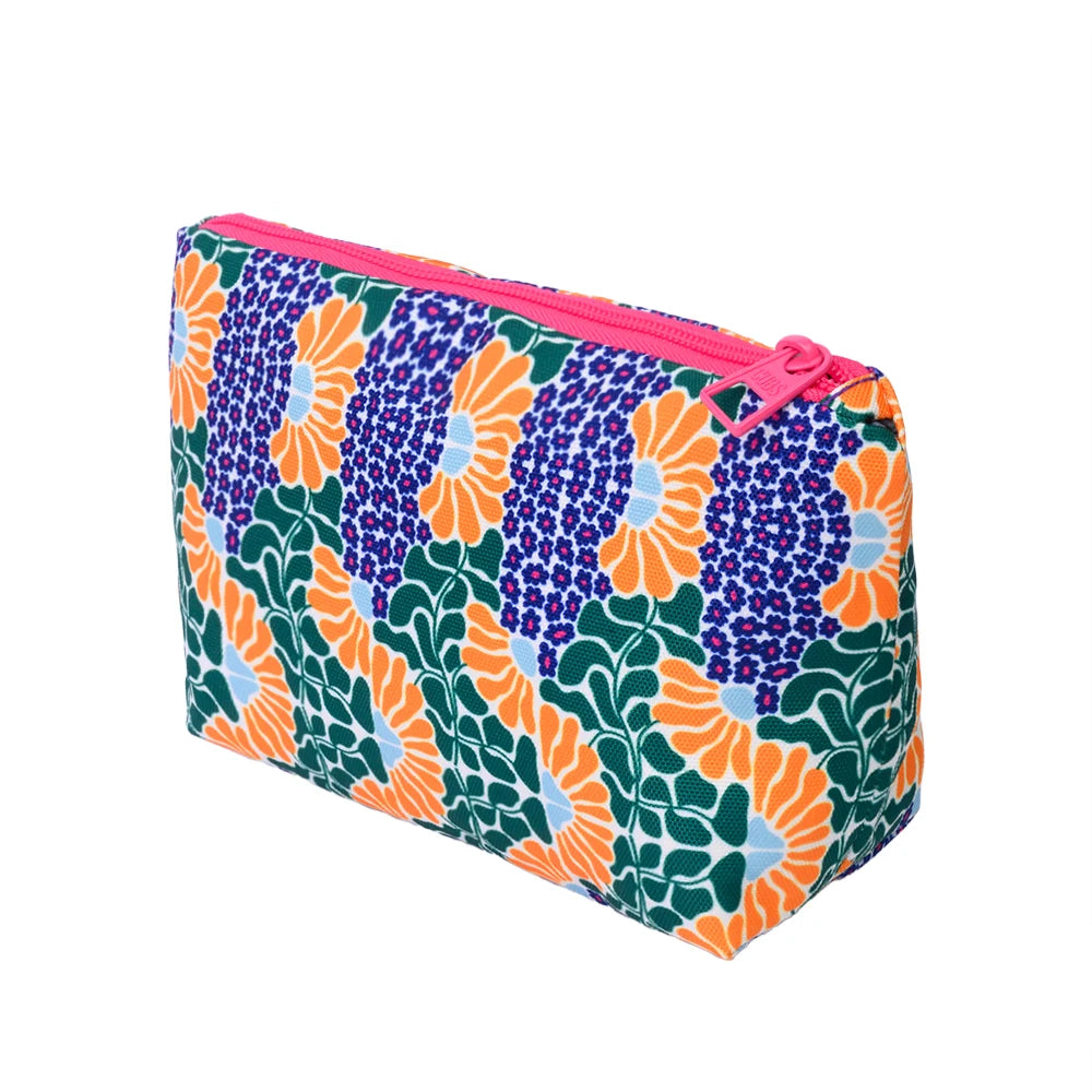 Happy Flowers Make-Up Rectangular Bags