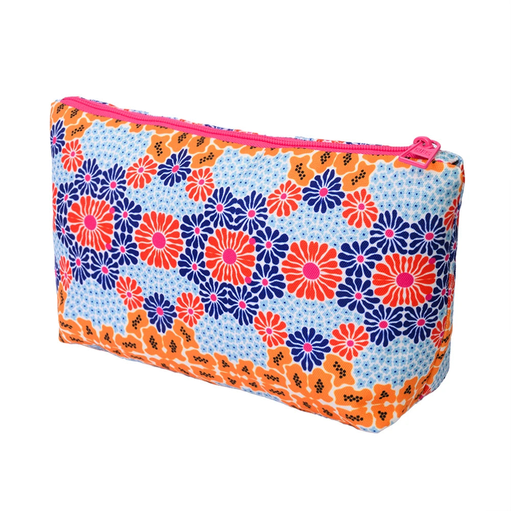 Happy Flowers Make-Up Rectangular Bags